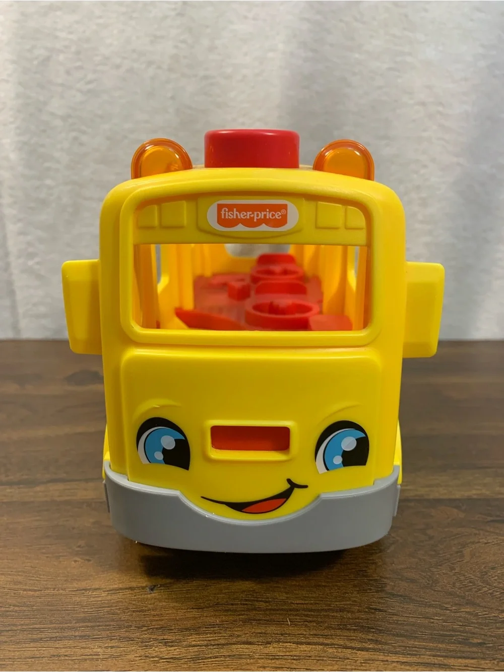 Fisher-Price Little People Yellow School Bus Toy Vehicle with Sounds